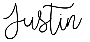 justinsig Justin signature