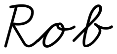 robsig Rob signature