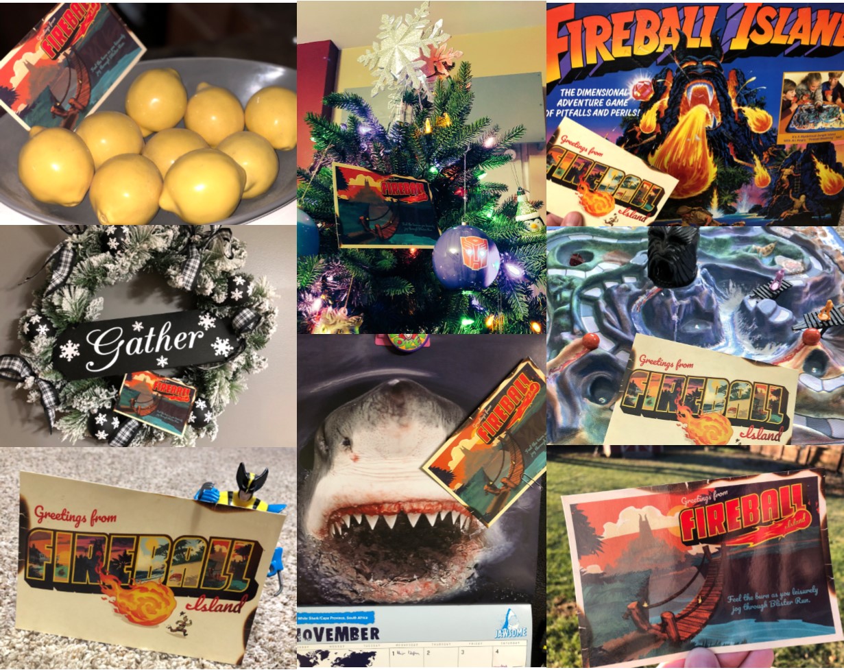 Fireball Island Contest: November Results