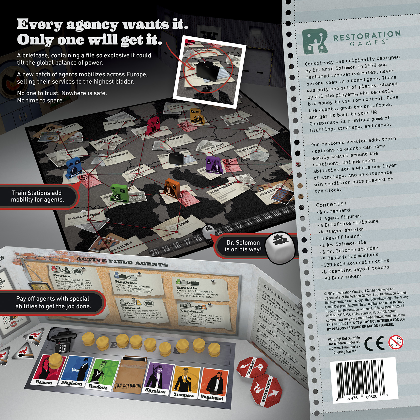Conspiracy Box Back