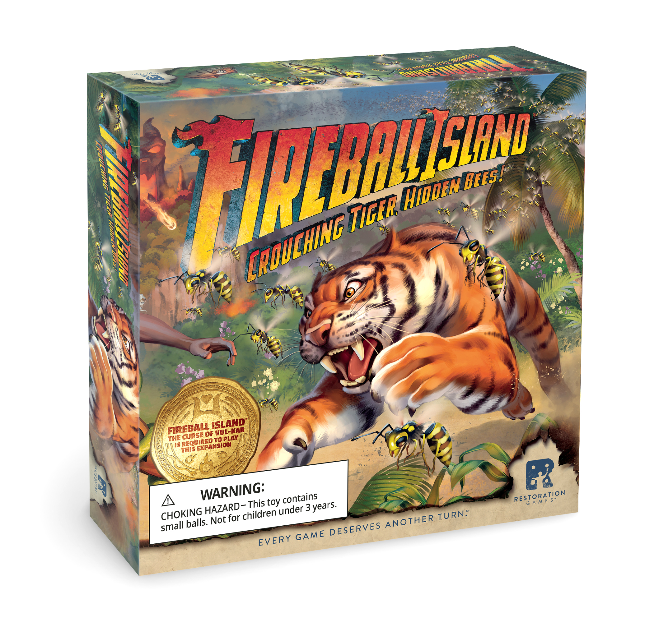 Crouching Tiger, Hidden Bees! (Fireball Island Expansion)