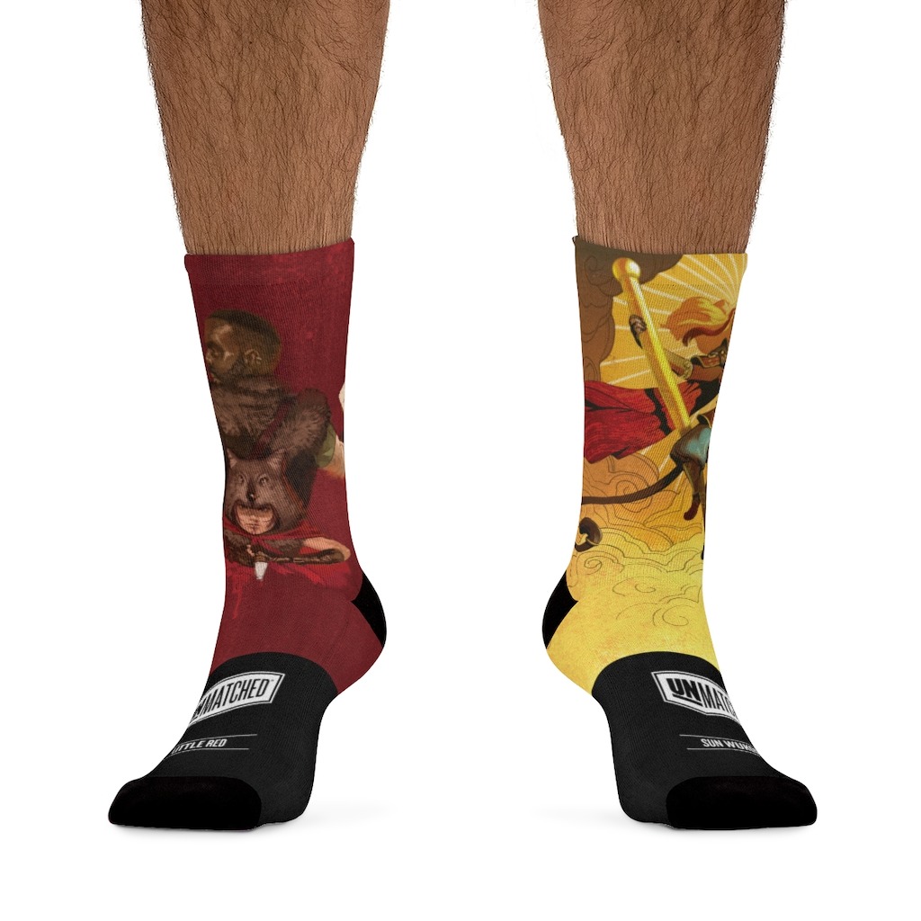 Unmatched socks: Little Red Riding Hood vs Sun Wukong - Image 3