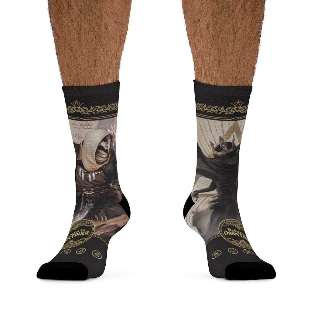 Return to Dark Tower socks - Spymaster vs Empress of Shades - Image 3
