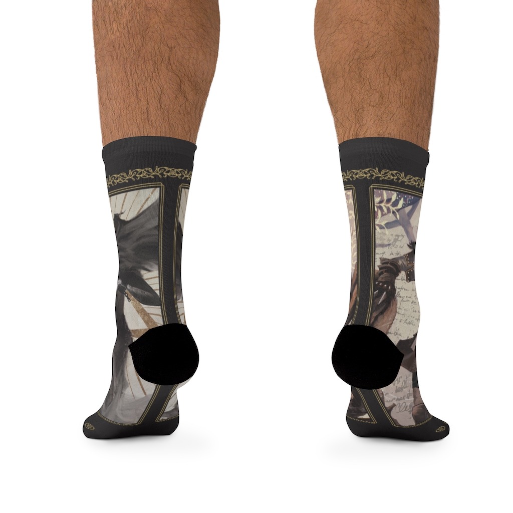 Return to Dark Tower socks - Spymaster vs Empress of Shades - Image 4