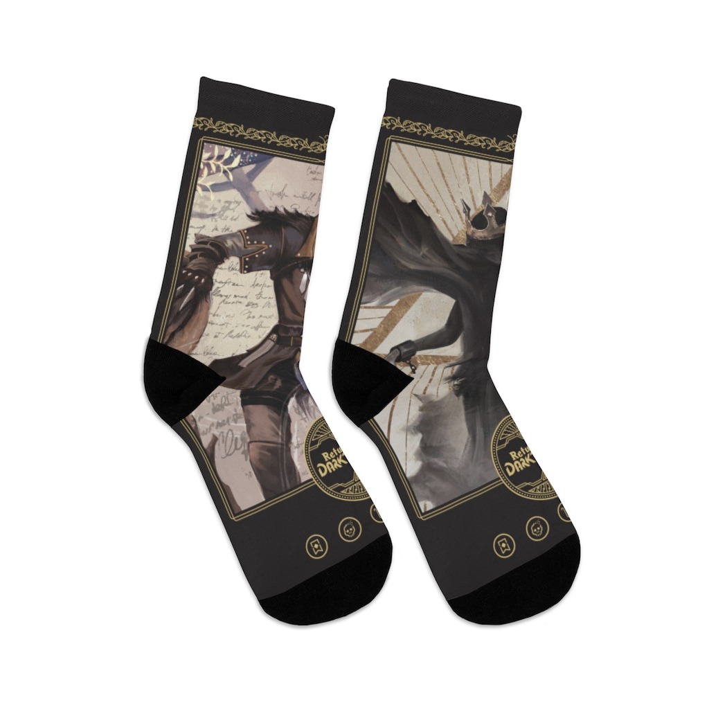 Return to Dark Tower socks - Spymaster vs Empress of Shades - Image 5