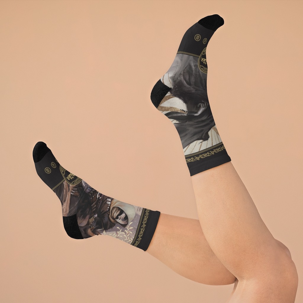 Return to Dark Tower socks - Spymaster vs Empress of Shades - Image 8