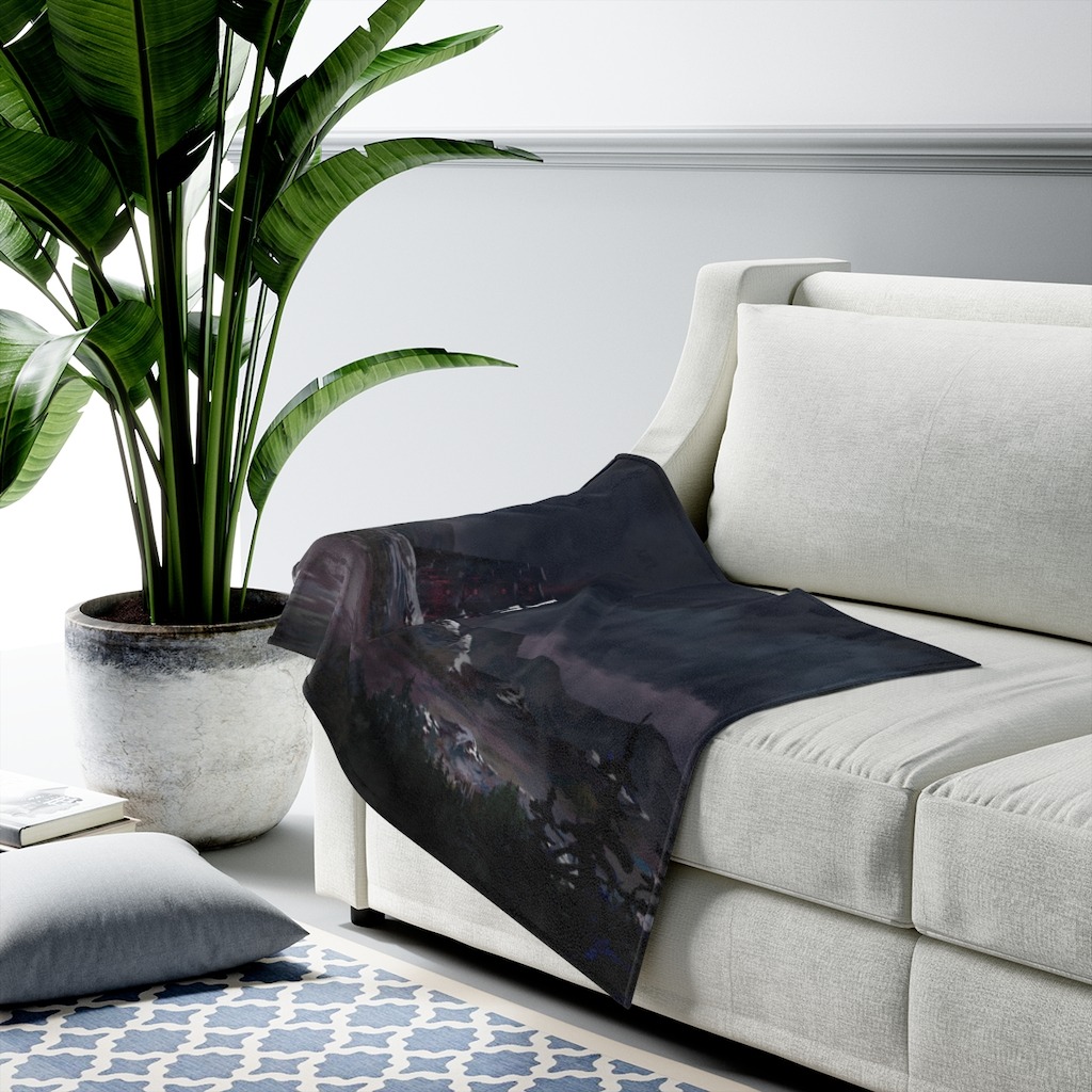 Return to Dark Tower Landscape Blanket - Image 4