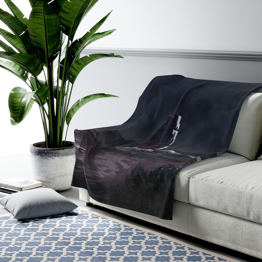 Return to Dark Tower Landscape Blanket