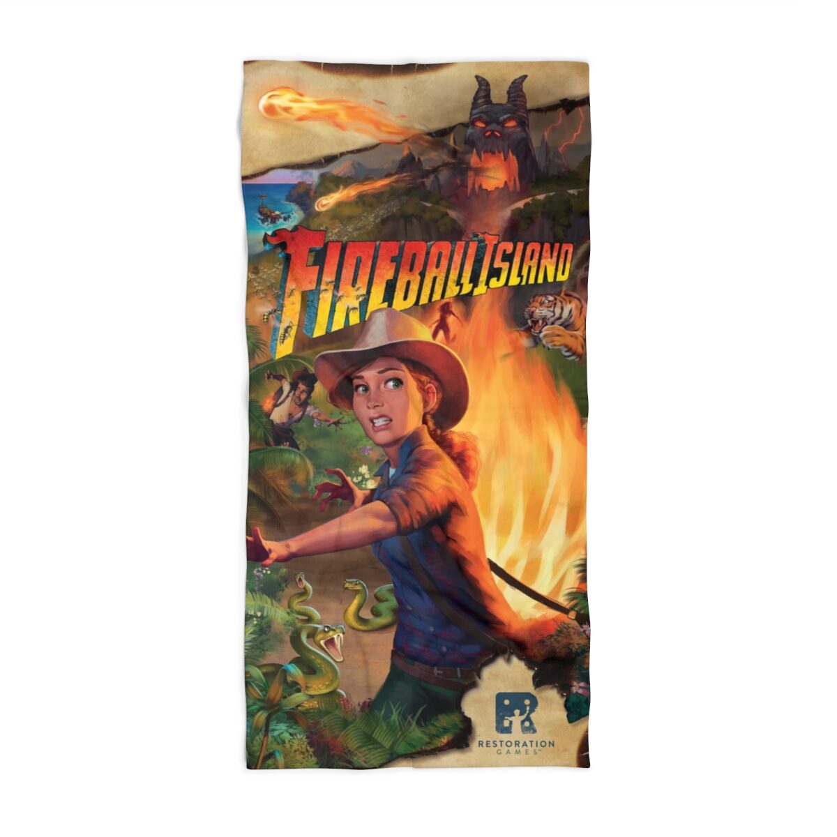 Fireball Island Beach Towel - Image 3