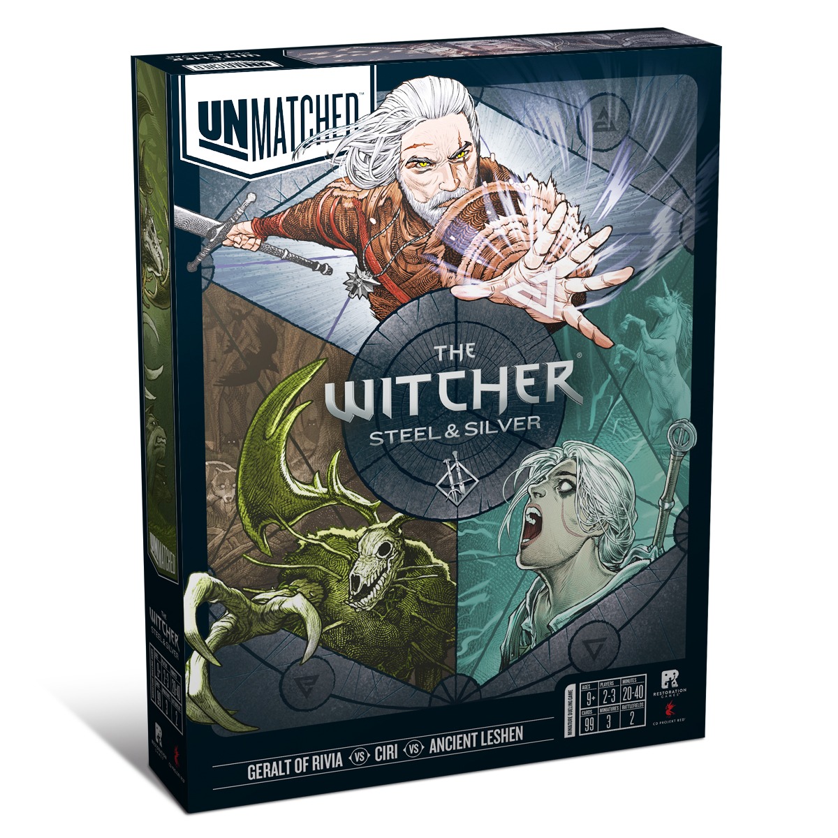 Unmatched: Witcher: Steel and Silver