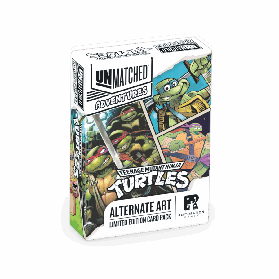 Unmatched Adventures: TMNT - Alternate Art Lmtd Ed Card Pack