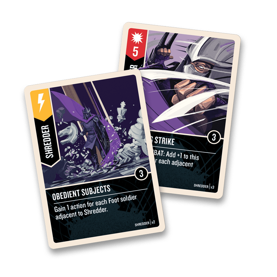Unmatched Adventures: TMNT - Shredder & Krang Hero Decks - Image 3