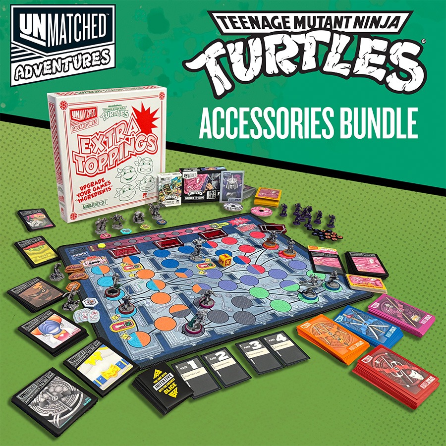Unmatched Adventures: TMNT - Accessories Bundle