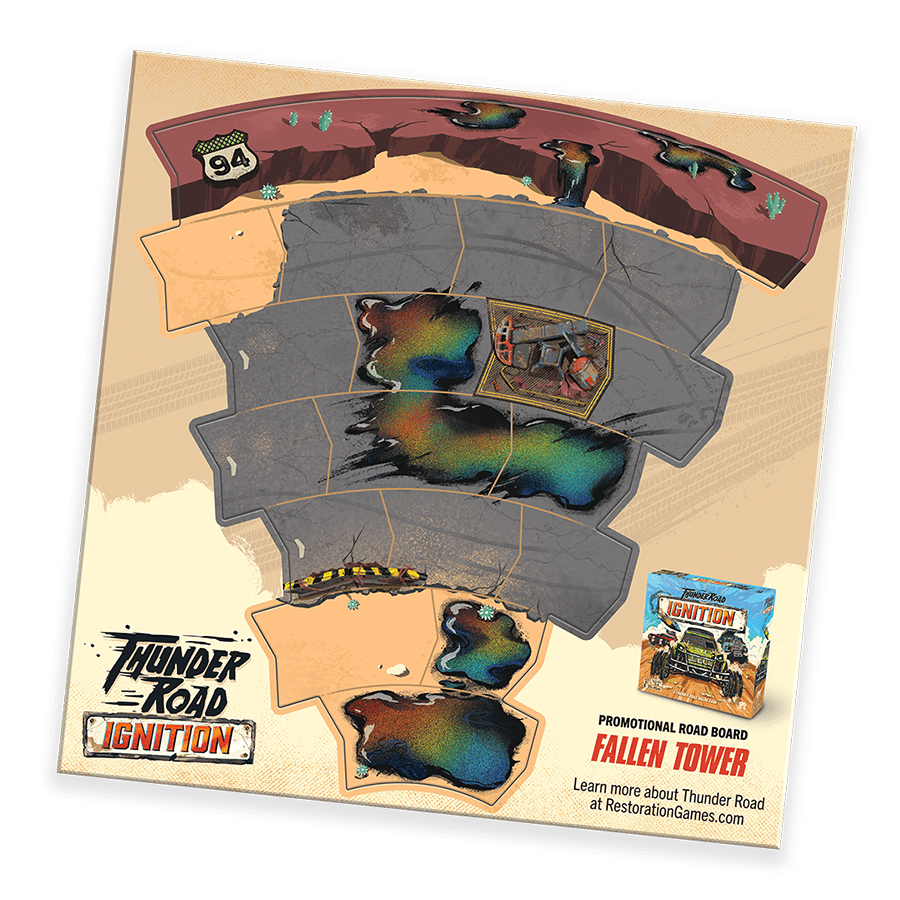 Thunder Road: Fallen Tower Board